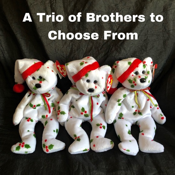 1998 Ty Holiday Teddy (1 of 3) - Picture 16 of 16